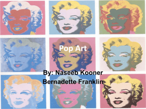 Pop Art - artisFUN2do