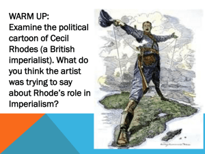 New Imperialism: Causes, Characteristics, & Impact