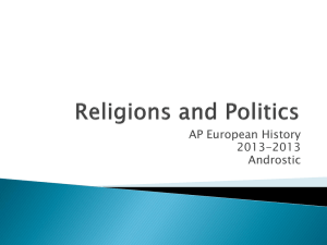 04Religions and Politics