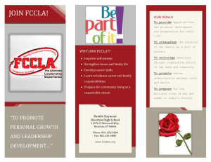 join fccla today!!!