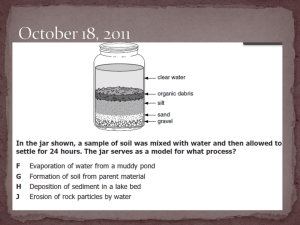but very slowly PERMEABILITY – ABILITY OF WATER TO FLOW