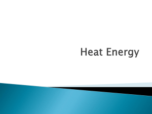 Heat Energy: Thermodynamics Presentation