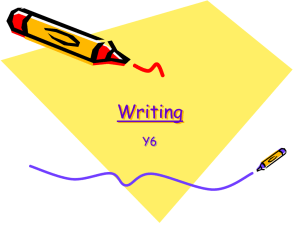 Writing - Primary Resources