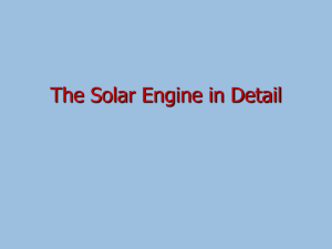 The Solar Engine in Detail