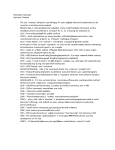Radio History Timeline: Key Events & Broadcasting Milestones