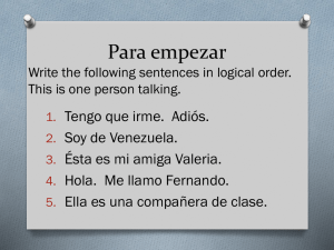 On your desk: Documento Today*s notes Flash Cards