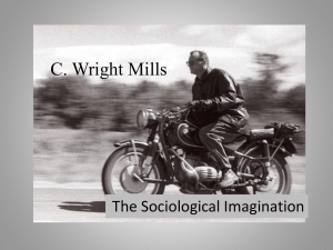 C Wright MillsSociologicalImagination