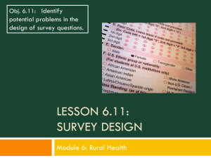 Lesson 1: What is Health?