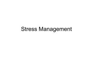 Stress Management