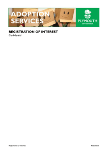 Registration of interest form