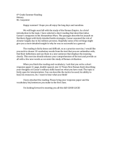 6th Grade Summer Reading History Mr. Carpenter Happy summer! I