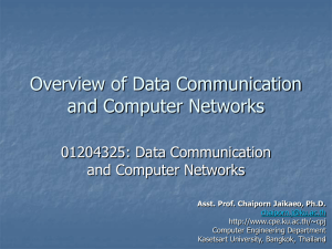 Data Communications and Computer Networks