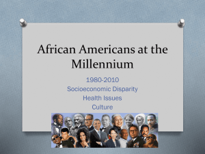 African Americans at the Millennium