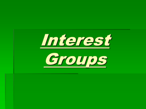 Interest Groups