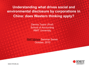 Socio-political and economic theories of CSER