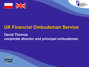 Financial Ombudsman Service