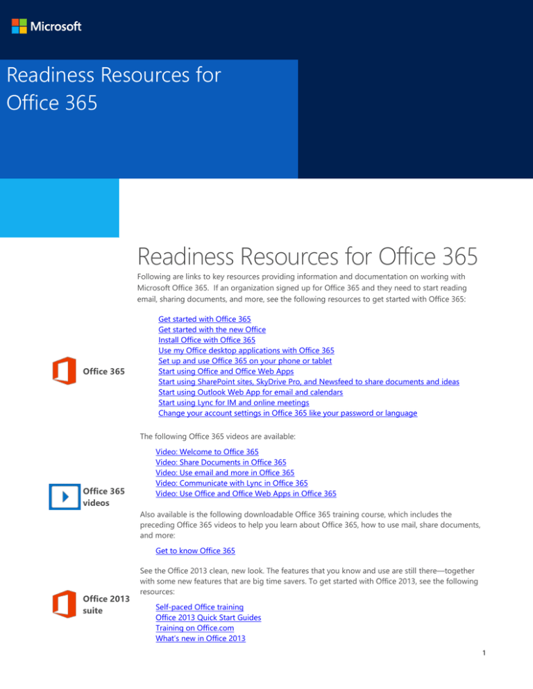 office-365-end-user-readiness-resource-list