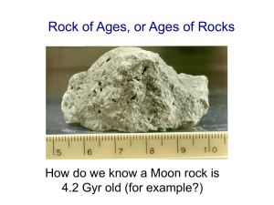 Rock of Ages, or Ages of Rocks