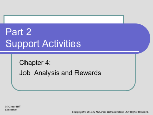 Job Analysis and Rewards: HR Presentation