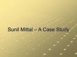 Sunil Mittal Case Study: Entrepreneurship & Business Strategy