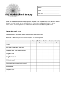 Math Behind Beauty: Golden Ratio & Fibonacci