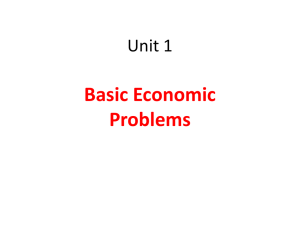 Opportunity Cost