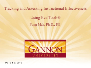 Course Outcomes Assessment…