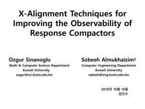 X-Alignment Techniques for Improving the Observability of