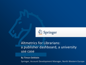 Timon Oefelein's slides
