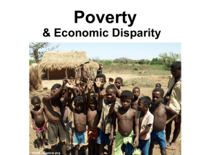 Lack of natural resources