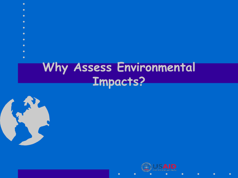 History Of Environmental Assessment