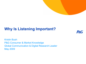 Listening Strategies to Guide Consumer Understanding