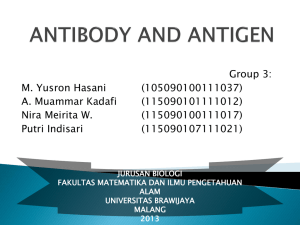 antibody and antigen - Fatchiyah