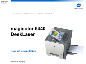 magicolor 5430 DeskLaser
