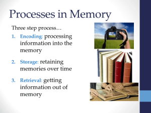 sensory memory