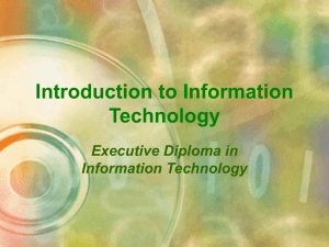 Computers - Faculty of Computer Science and Information Technology