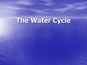 The Water Cycle