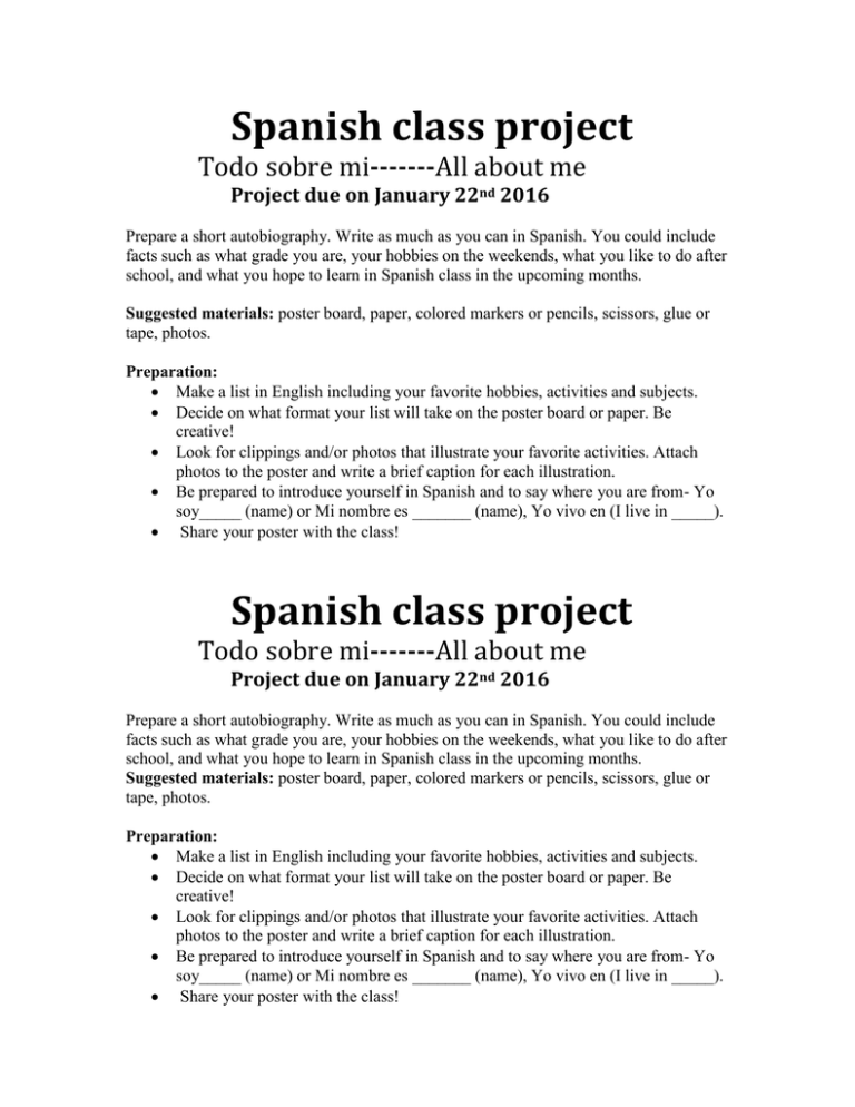 Spanish Class Project spanish-class-project