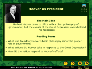 11_3 Hoover as President with Pair Share