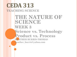 Science and technology wk 3