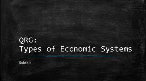 2. Government control of economic resources