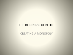 Business of Belief - Simon Fraser University