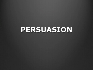 PERSUASION
