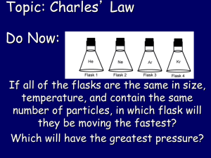 Charles' Law