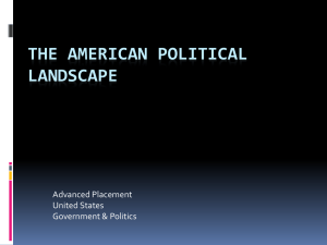 The American Political Landscape