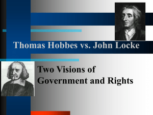 Hobbes vs. Locke: Government & Rights Comparison