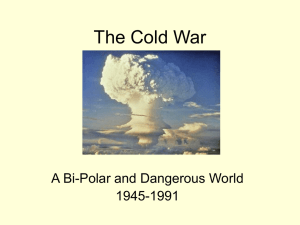 The Cold War