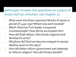 Chapter 18 Empires of Asia [1350