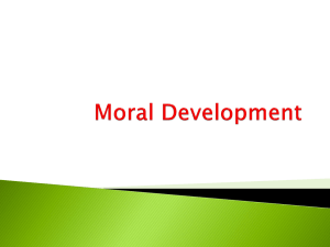 Moral Development