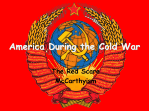 The Red Scare